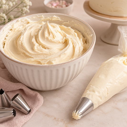 Buttercreme Grundlagen & Spritztechniken
